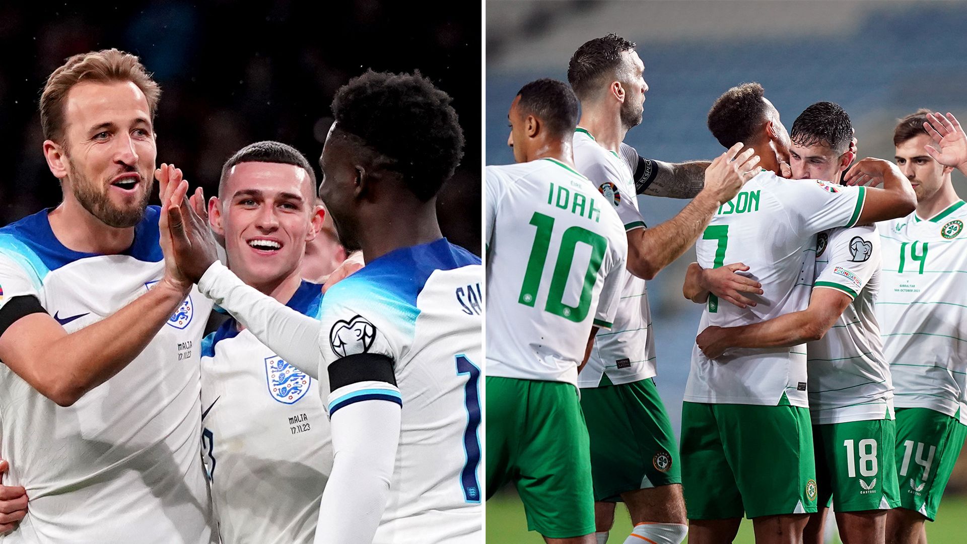 England & Rep Ireland drawn together in Nations League