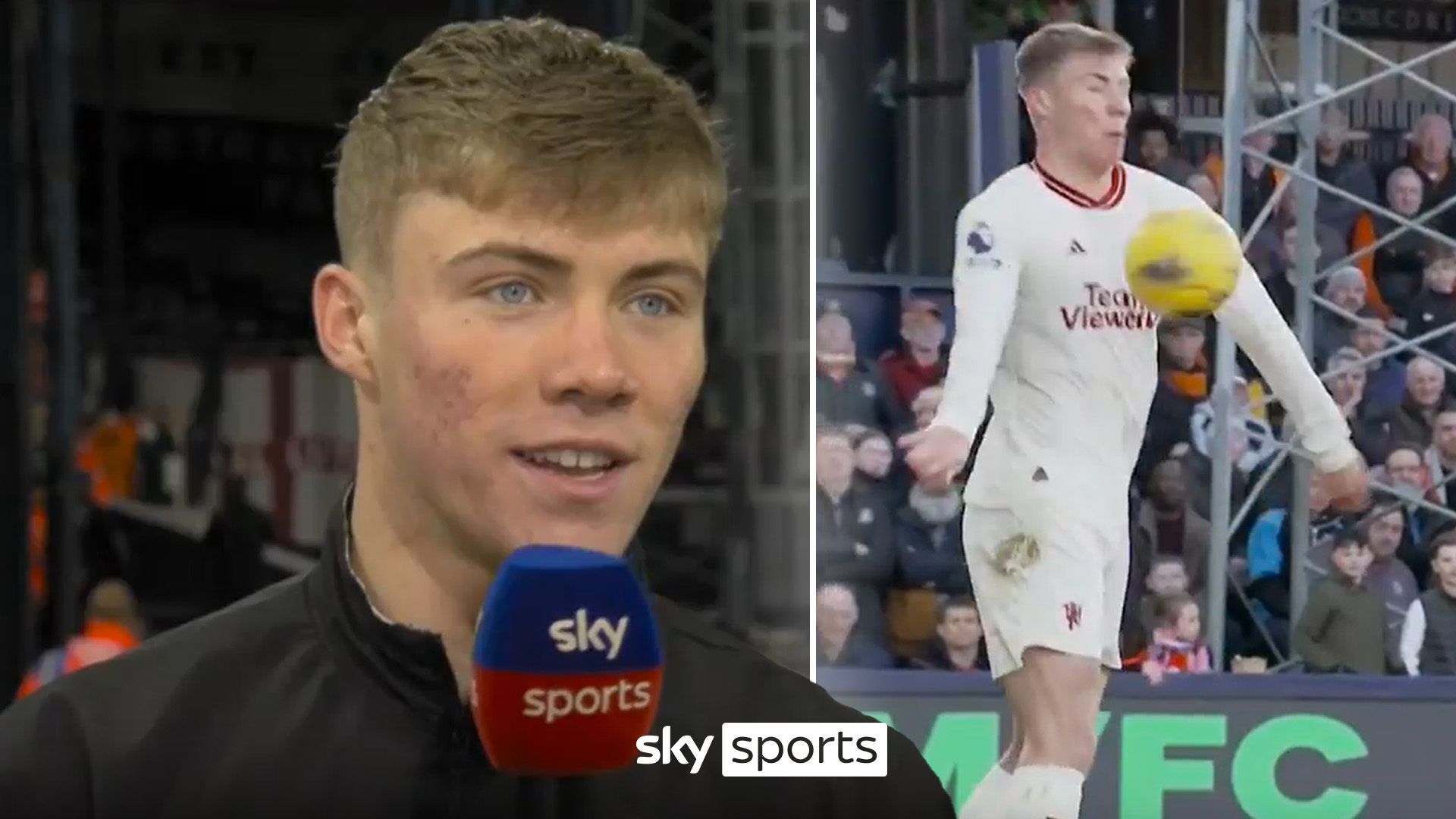 Did you mean it, Rasmus? Hojlund reflects on decisive second goal at Luton