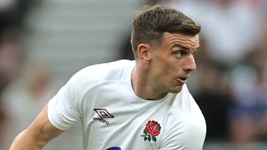 George Ford will continue his recovery from injury this summer