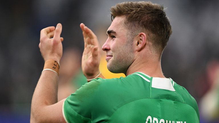 Jack Crowley, Johnny Sexton's Ireland replacement in the No 10 jersey, pulled the strings to victory in the Stade Velodrome 