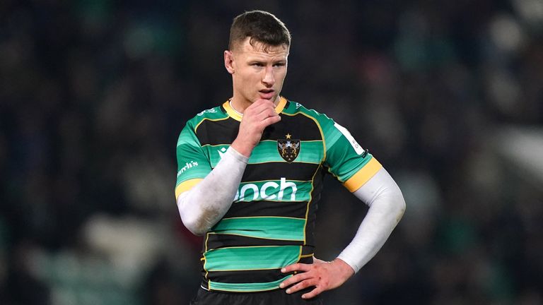 Northampton Saints centre Fraser Dingwall has been named to start for his Test debut 