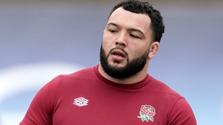 Ellis Genge is restored to the replacements' bench, having pulled out last week due to a foot injury
