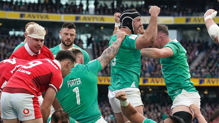 Ireland secured an 18th Test victory in a row in Dublin, as they saw off Wales in Six Nations Round 3 