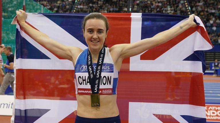 Laura Muir is among those who will compete at the World Indoor Championships