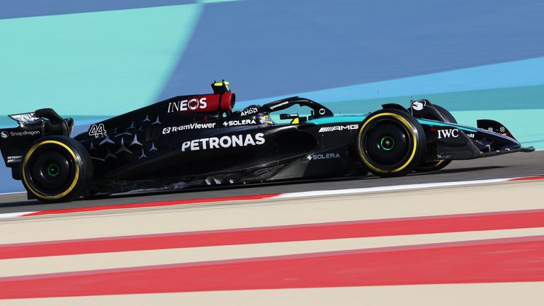 First look at Lewis Hamilton's final Mercedes F1 car, the W15 : PlanetF1