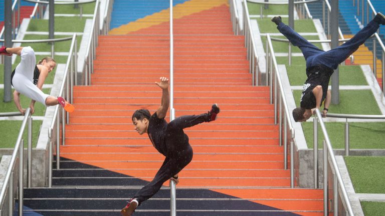 Around 85,000 people took part in parkour in England in 2022