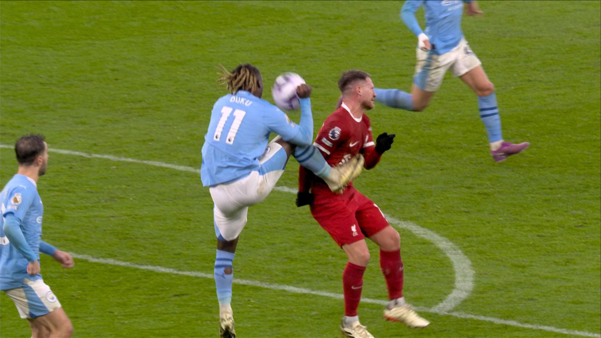 Doku's 'lucky' escape: Were Liverpool denied last-gasp penalty?