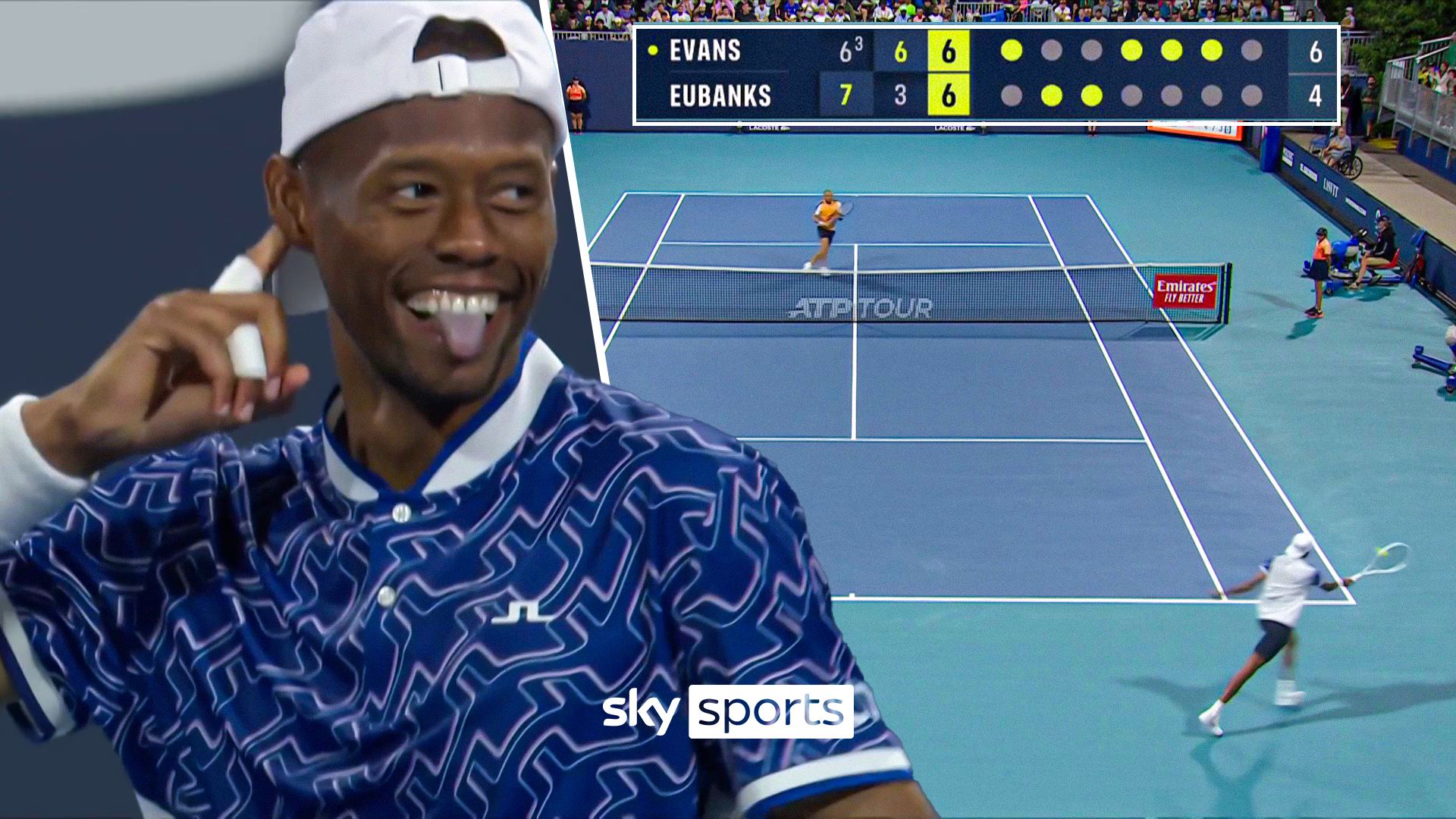 Tie-break of the year so far? | Eubanks beats Evans in a Miami thriller