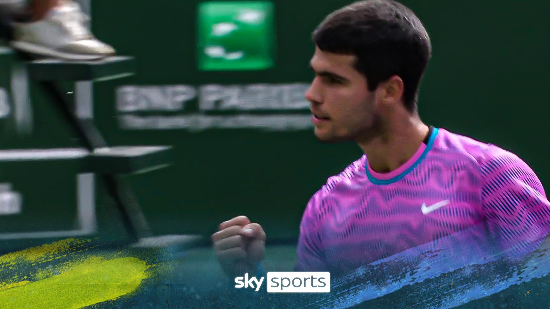 'That's ridiculous' | Alcaraz with an insane drop shot