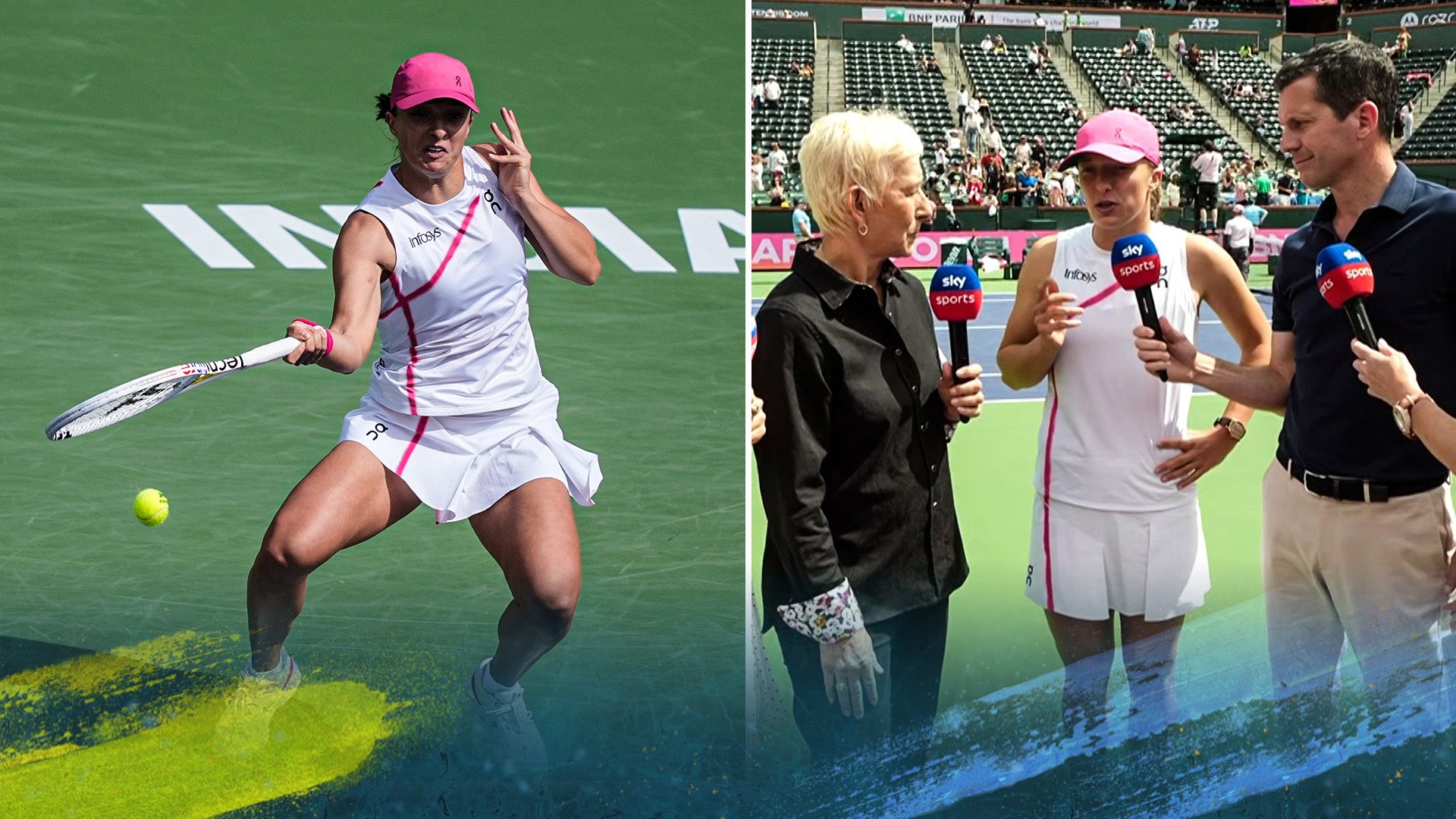 Swiatek wins Indian Wells title after 'demolishing' Sakkari | 'I just focused on the work'