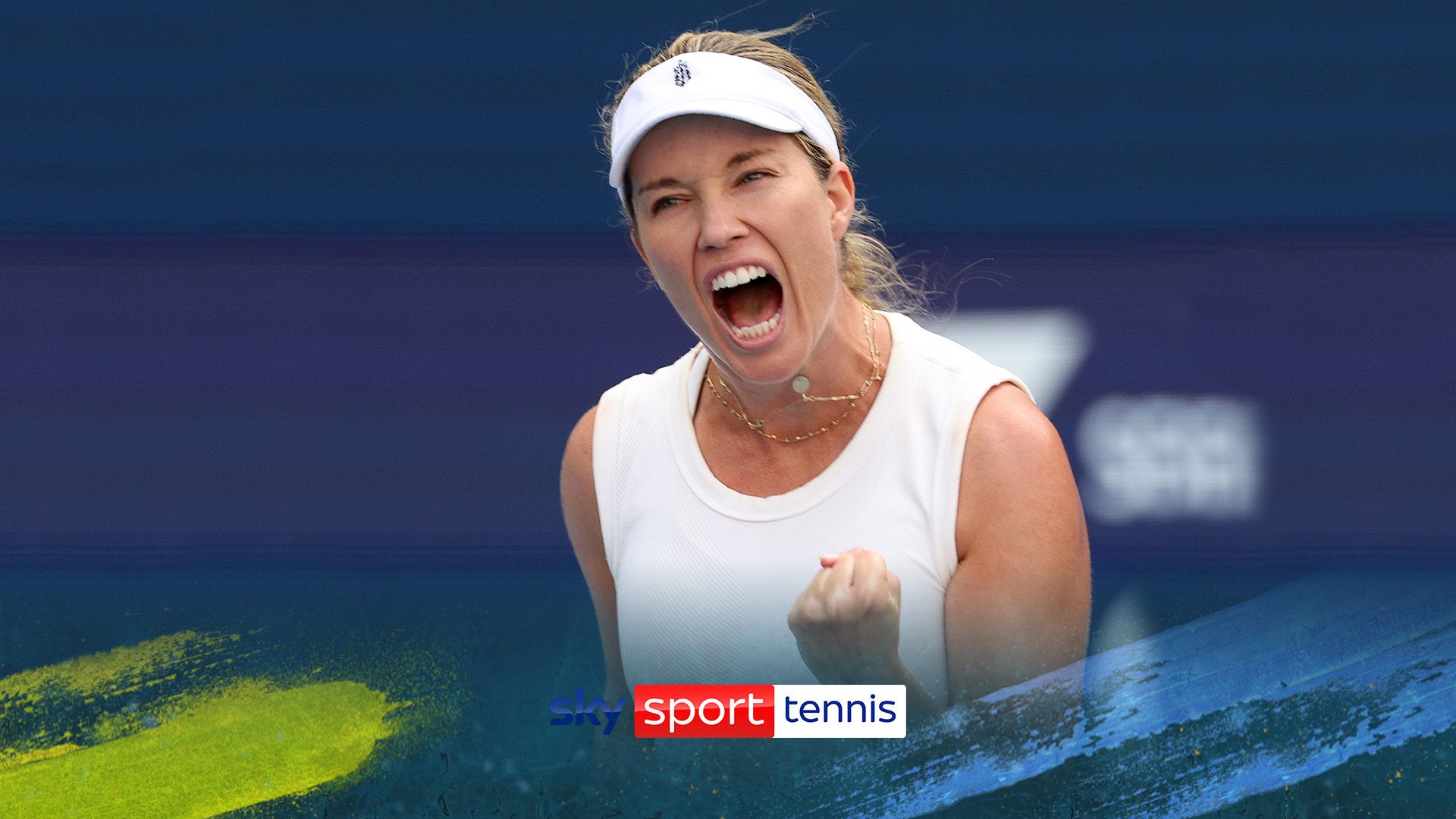 'This time she does it' | Collins' match point to win Miami Open