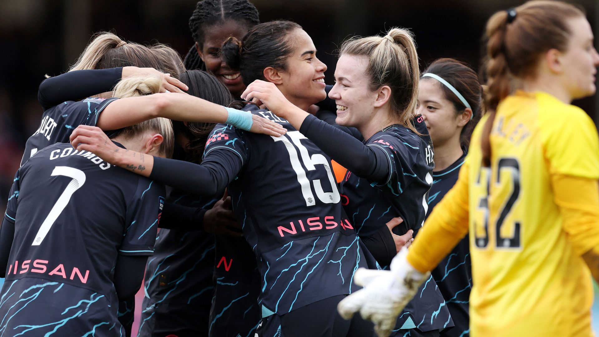 WSL: Slick Man City two up at Brighton LIVE!