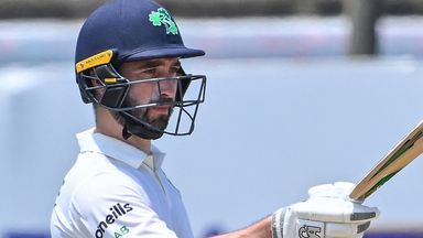 Andy Balbirnie cracked an unbeaten 58 to see Ireland to their first-ever Test win against Afghanistan
