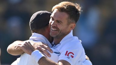 Image from James Anderson: England record-breaker's run to 700 Test wickets