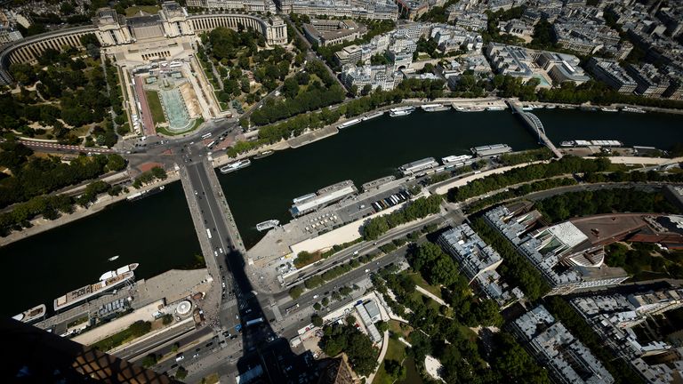 The Seine river will be the destination for the unique opening ceremony in Paris