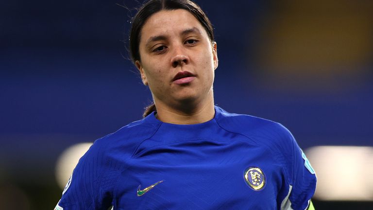 Sam Kerr suffered an ACL injury during a warm weather training camp in Morocco with Chelsea.