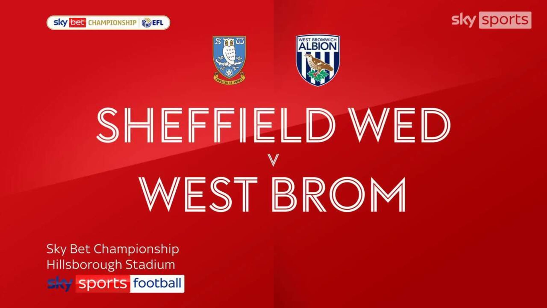 Sheffield Wednesday 3-0 West Brom