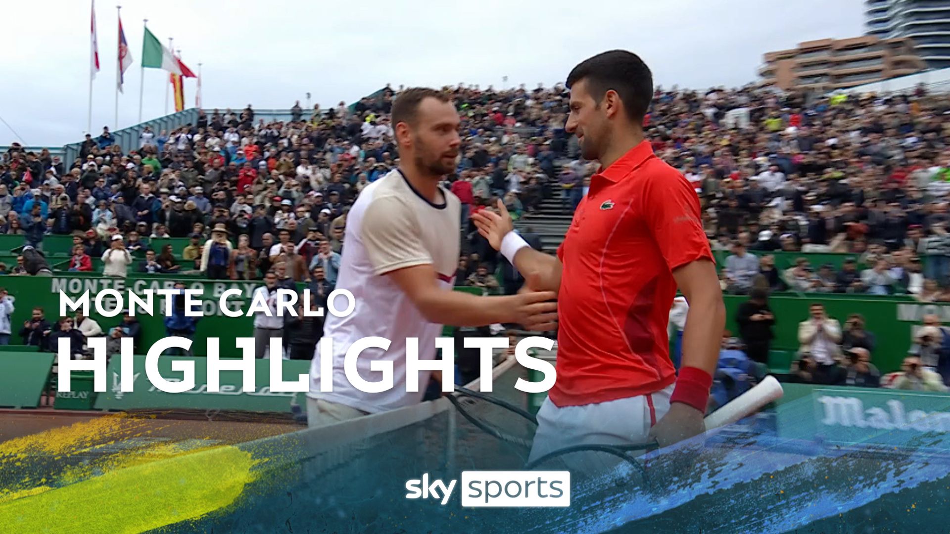 Djokovic eases through in Monte Carlo