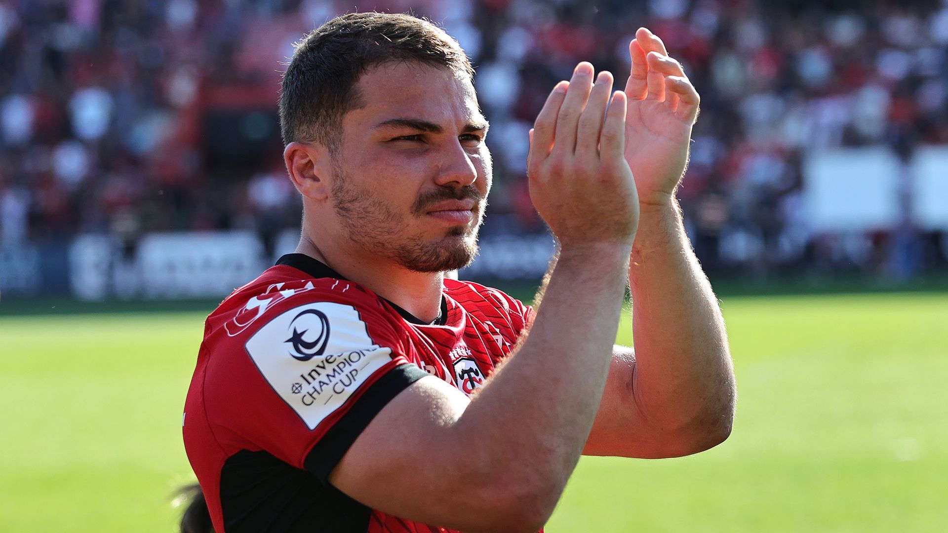 Toulouse score 64 points vs Exeter to book Champions Cup semi
