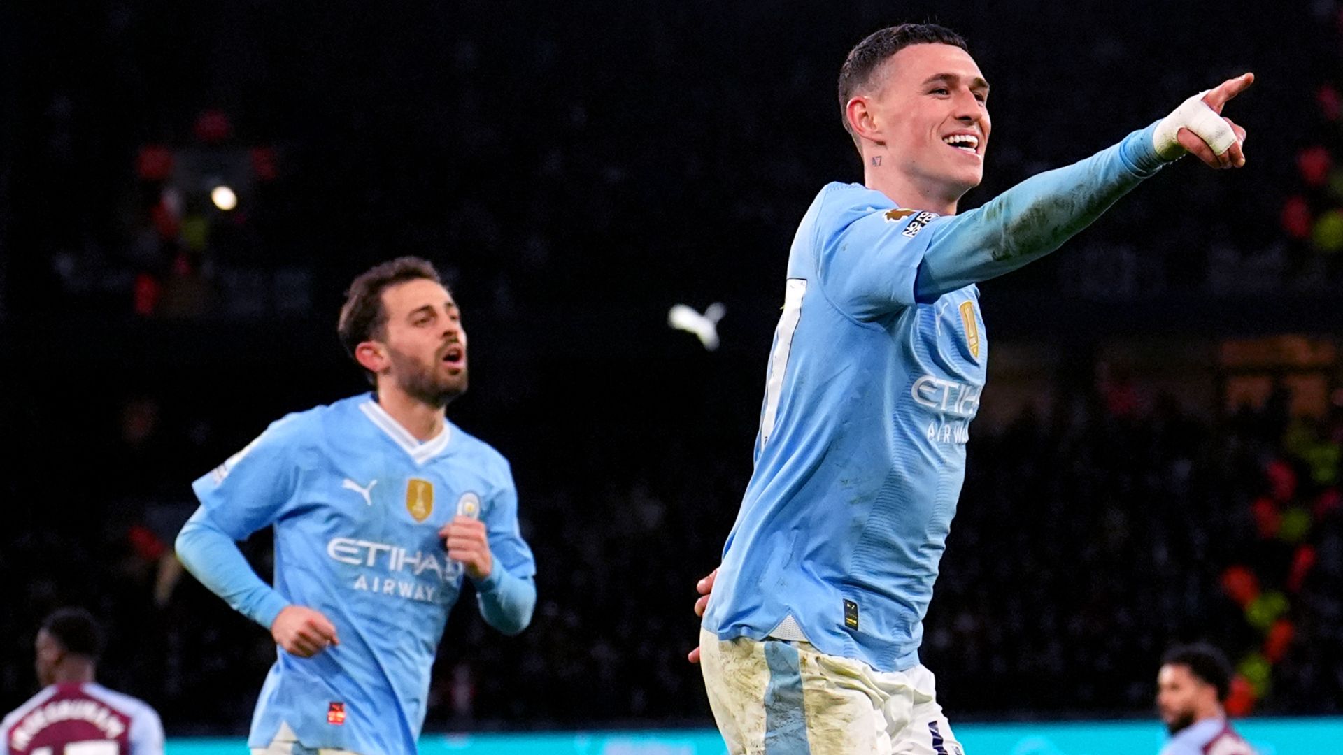 Fantastic Foden hat-trick fires Man City to win over Villa