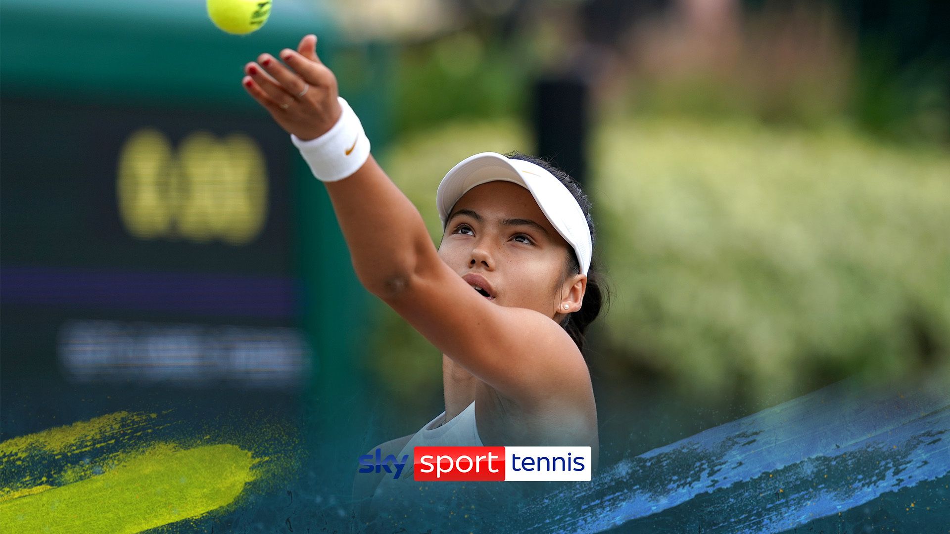 Need help with your serve? Watch Raducanu's MASTERCLASS!