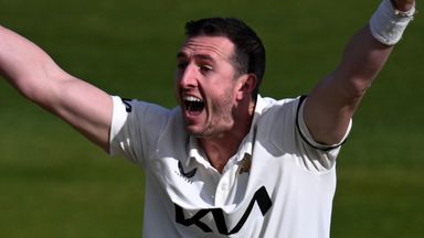 Dan Worrall took four wickets as Surrey wrapped up victory over Kent