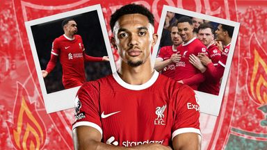 Image from Trent Alexander-Arnold's performance for Liverpool vs Fulham showed his potential to transform Reds' title challenge