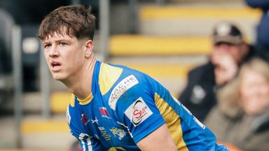 Riley Lumb scored two tries on his debut for Leeds Rhinos