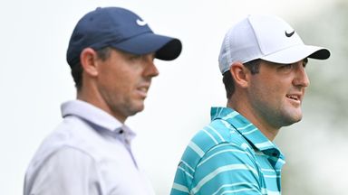 McIlroy and Scottie Scheffler are the two pre-tournament favourites heading into the PGA Championship 