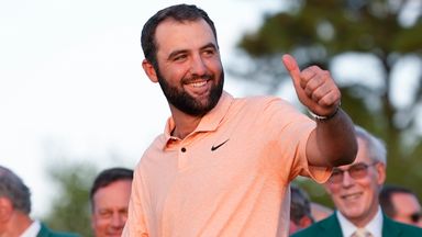 Scottie Scheffler claimed his second Masters title on Sunday