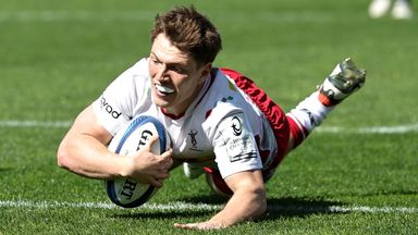 Will Porter scored twice for Harlequins as they stunned Bordeaux-Begles in France to make the Champions Cup semi-finals