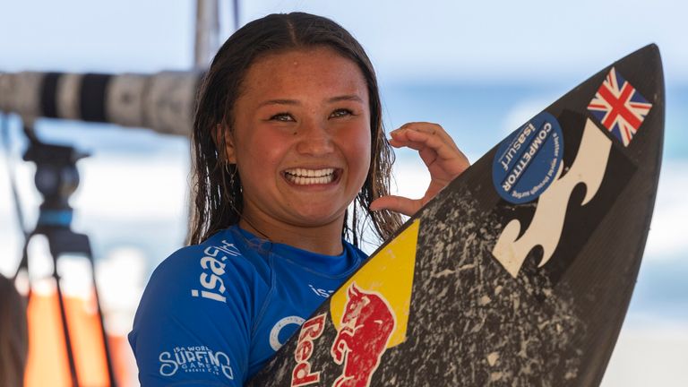 Sky Brown also attempted to qualify for the Paris 2024 Olympics in surfing but came just short at the ISA World Surfing Games