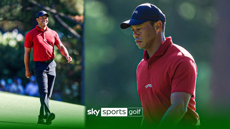 The patrons at Augusta National showed their appreciation for Tiger Woods as he walked off the 18th green following the fourth round at The Masters