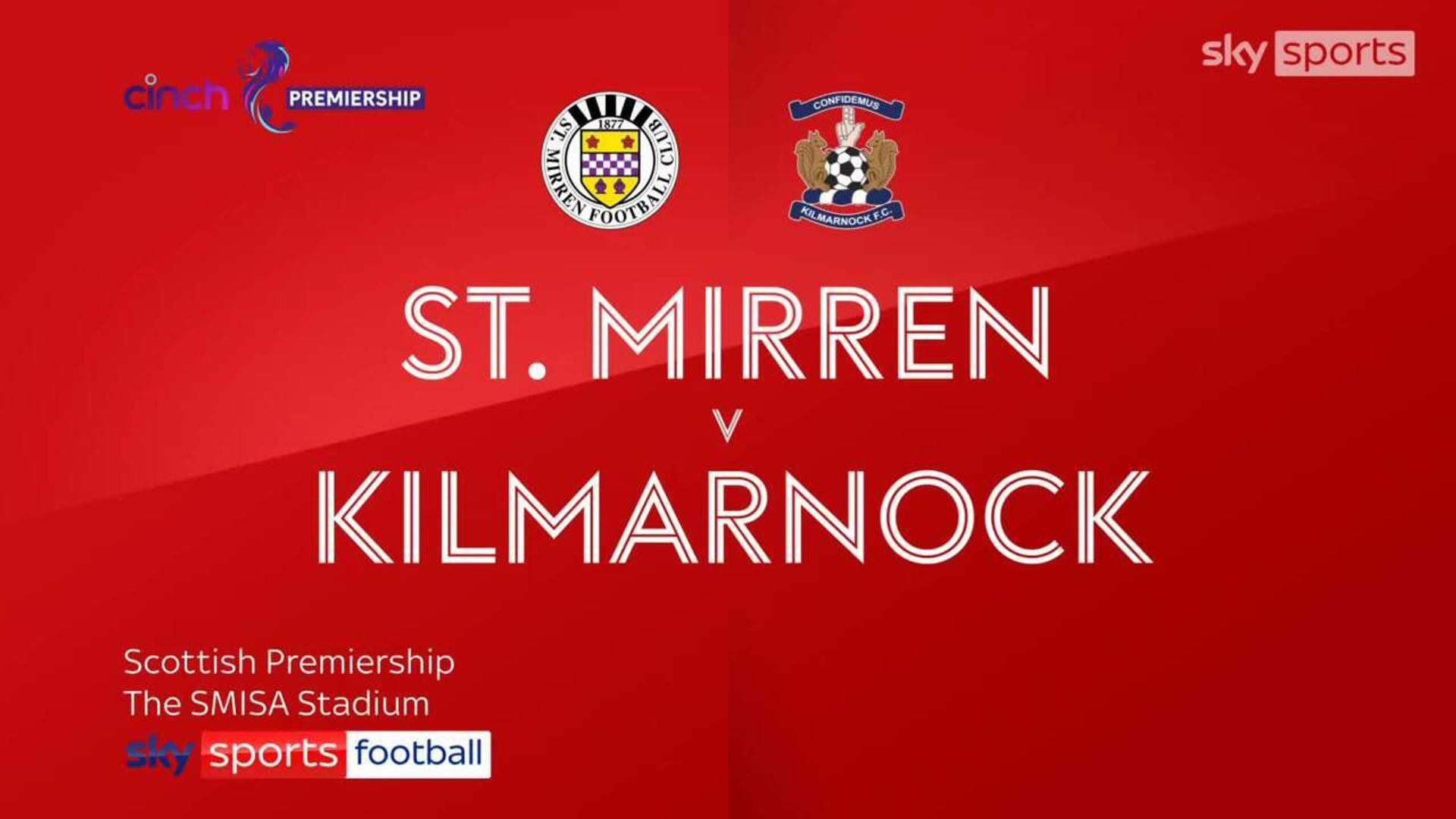 St Mirren 0-1 Kilmarnock