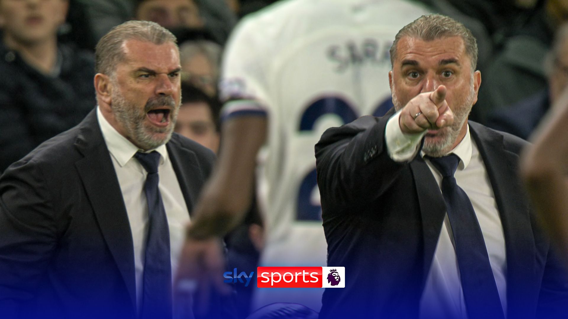 'Stop passing it backwards!' Ange loses cool in explosive touchline rant