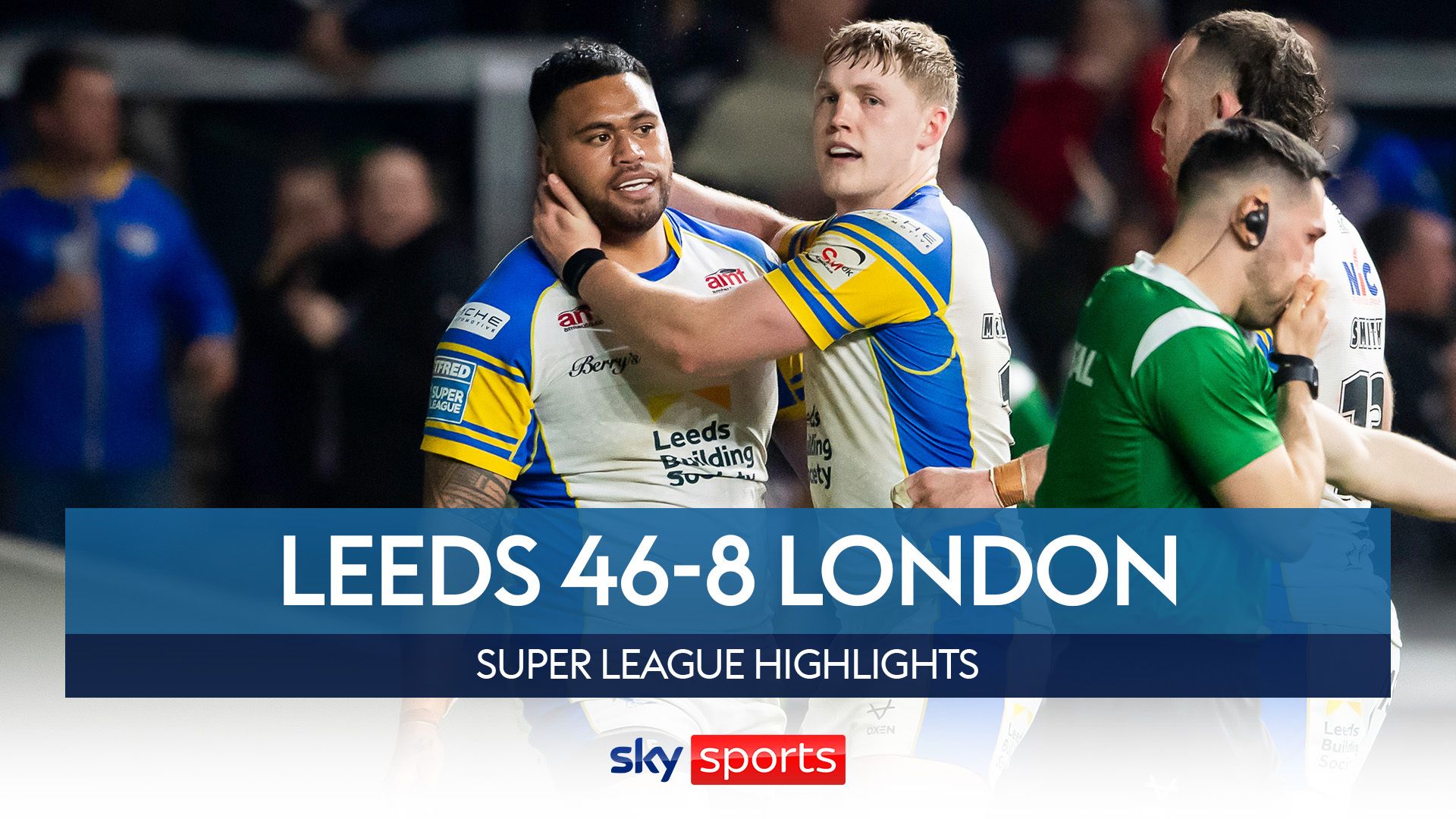 Leeds Rhinos 46-8 London Broncos