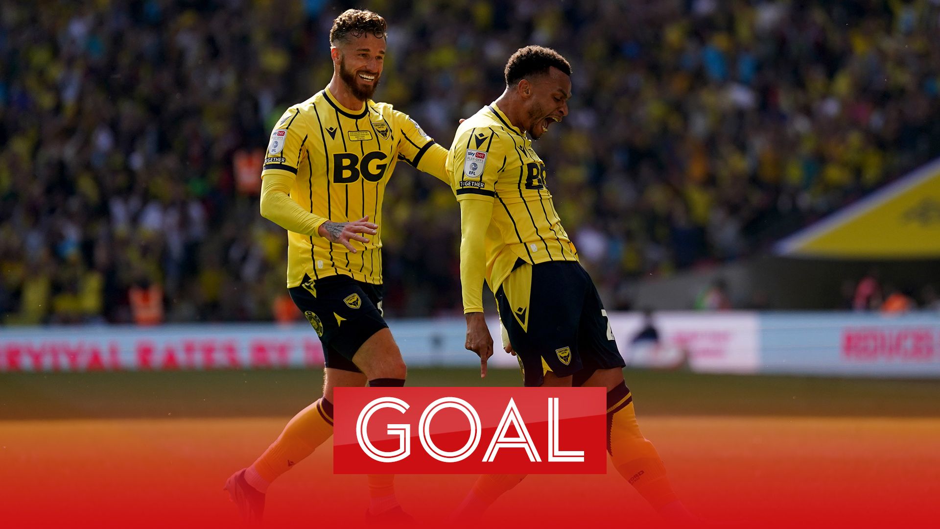 Oxford Utd strike first in play-off final!