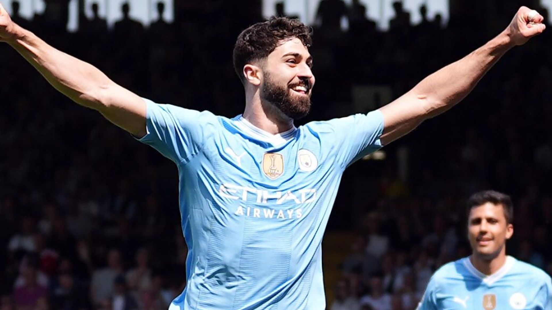 Man City thrash Fulham to move top above Arsenal