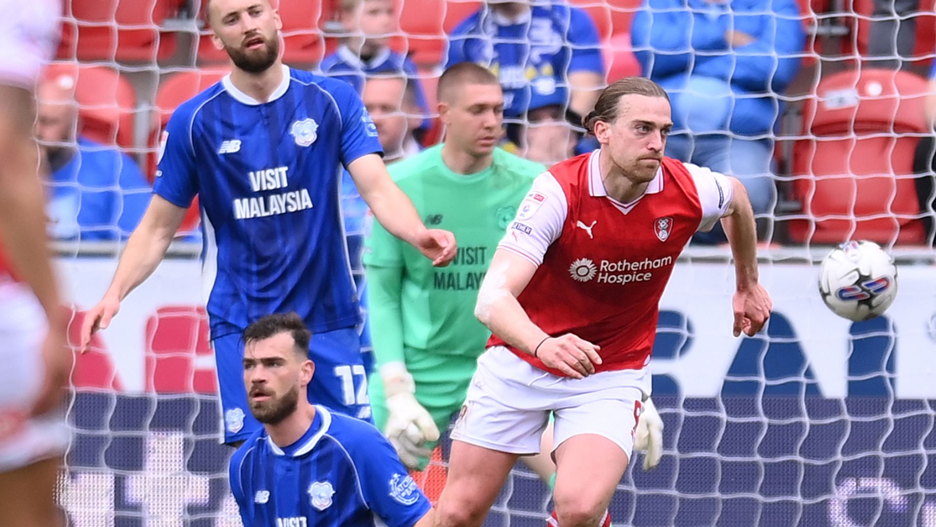 Rotherham hit five past Cardiff to exit Championship in style