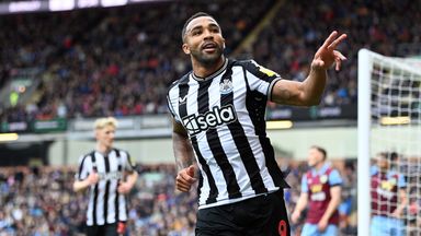 Callum Wilson marked his return to Newcastle's starting line-up with the opening goal at Burnley