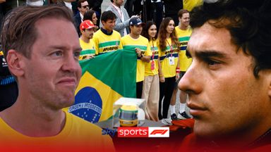 Image from Sebastian Vettel brings F1 together to remember Ayrton Senna | 'His legacy lives on'