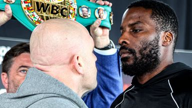 Lawrence Okolie faces Lukasz Rozanski for the WBC Bridgerweight title on Friday night, live on Sky Sports