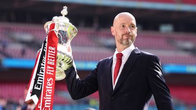 Erik ten Hag has won two major trophies as Manchester United manager including last season's FA Cup