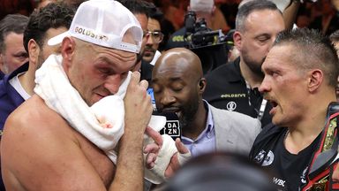 Tyson Fury suffered a split decision loss to Oleksandr Usyk (Pic courtesy of Top Rank)