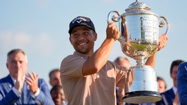 Xander Schauffele claimed a one-shot victory at the PGA Championship