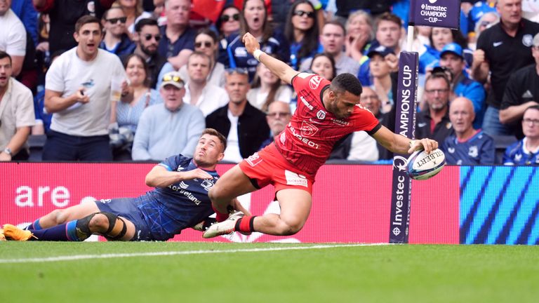 A phenomenal last-ditch Jordan Larmour tackle denied Matthis Lebel a try with 11 minutes to play 