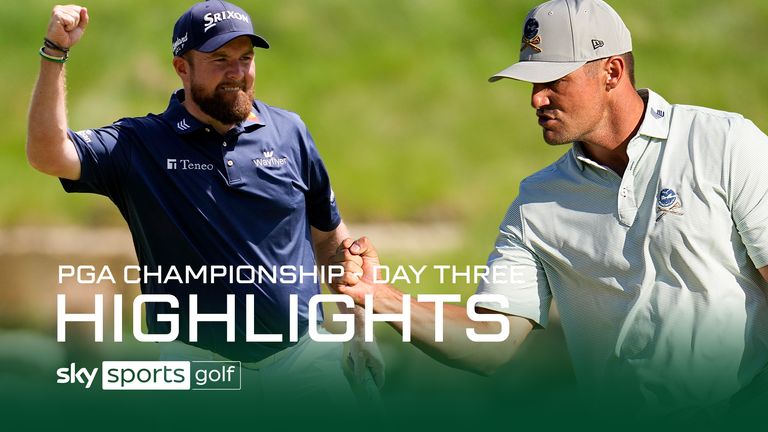 Highlights from day three of the PGA Championship at Valhalla Golf Club.