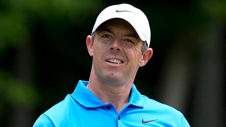 Rory McIlroy is eight under, seven off the lead going into Sunday at Valhalla