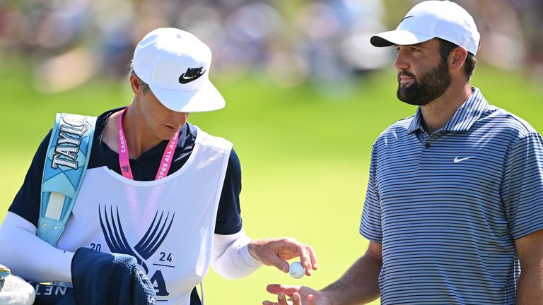 Scottie Scheffler carded rounds of 67, 66, 73 and 65 during an eventful week at Valhalla