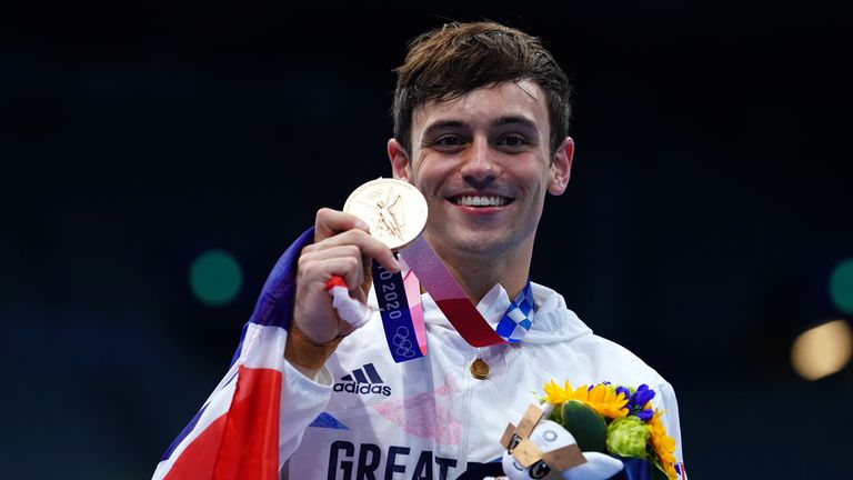 Tom Daley ganó el oro para Gran Bretaña en Tokio 2020 